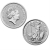 Серебряная монета «Британия» 1 унция 2019 года выпуска мега-упаковка
