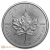 2019 1 Ουγγιά Καναδικό Φύλλο Σφενδάμου Ασημένιο Νόμισμα – Μεγάλο Κουτί