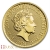 Moneda de oro Britannia británica 2020 de 1 onza