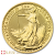 10 x Moneda de oro Britannia británica 2020 de 1 onza