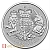 Boîte monstre de 1 once en argent British Royal Coat of Arms