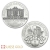 Σωλήνας με 10 x 2020 1 Ουγγιά Νόμισμα Λευκόχρυσου Φιλαρμονική 