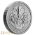 Moneda de plata La Real Policía Montada de Canadá de 2 onzas, edición 2020