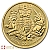 Moneda de oro The Royal Arms 2020 de 1 onza