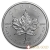 Moneda hoja de arce canadiense de plata de 1 onza 2021 – Caja monstruo