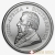 Moneta Krugerrand d'argento da 1 oncia 2021