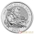 500 x 1 oncia 2021 monete d'argento Valiant 