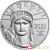 2021 Платиновая монета «Американский орел» 1 унция