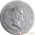 2021 1 Ounce Silver St. Helena Queen's Virtues Coin - Victory Edition