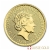Tubo de 10 x 1 monedas de oro Britannia británica de 1 onza 2022