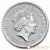 500 x 1 oncia 2022 monete d'argento Britannia britannica