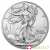 500 x 2022 Moneta d'argento Aquila americana da 1 oncia