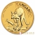 2022 Moneta d'oro da 1/4 oncia di canguro australiano