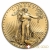 50 x 2022 monete d'oro Aquila Americana da 1/10 oncia