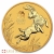 2023 Год Кролика Австралии, Золотая монета буллион номиналом 1/2 унции