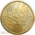Монета Канадский кленовый лист 2023 в 1 унцию