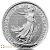 1 унция платиновая монета «Британия» 2023 года выпуска