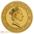 2022 St. Helena Queen's Virtues 1 Ounce Gold Coin