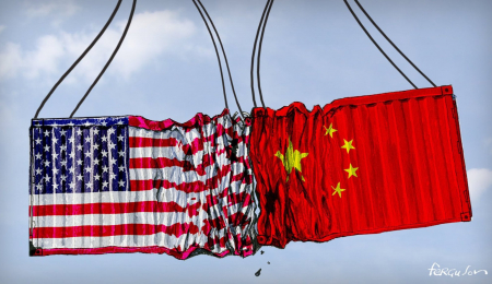 US China Trade Wars Benefit Gold Holders