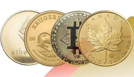 Buying Precious Metals with Bitcoin and Ethereum