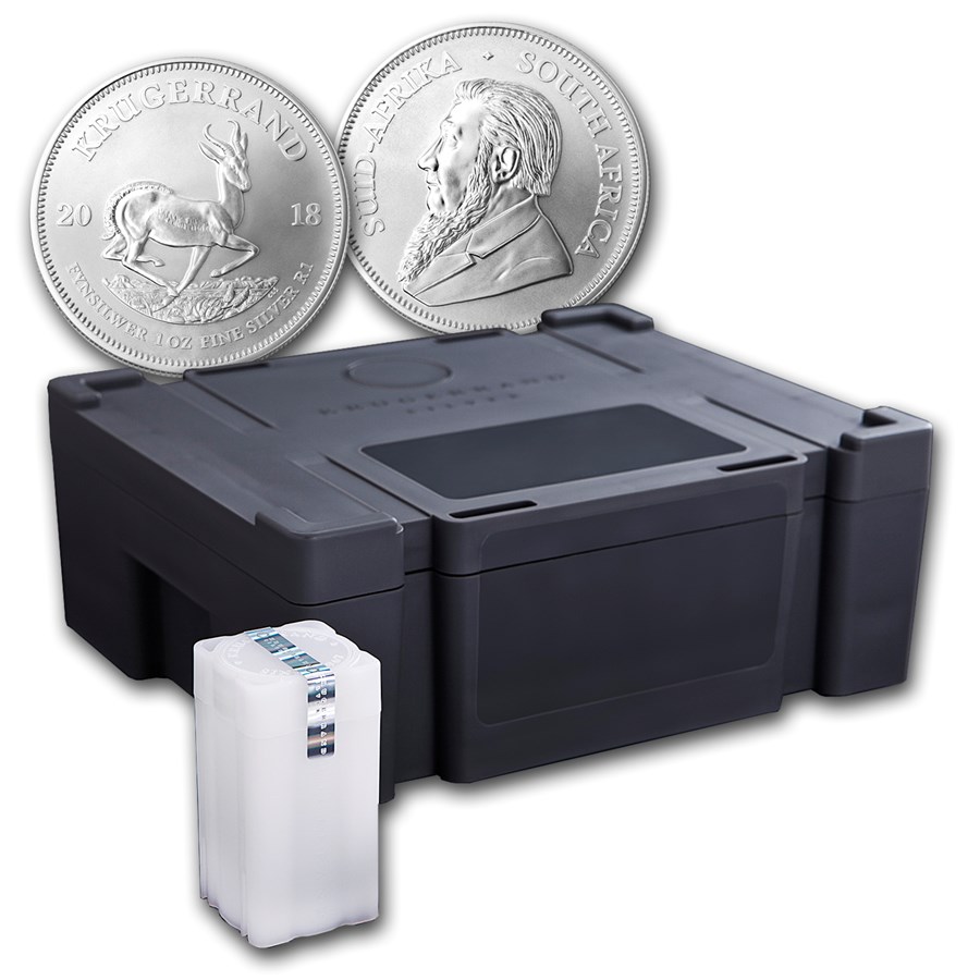 2018 South African Krugerrand Silver Monster Box