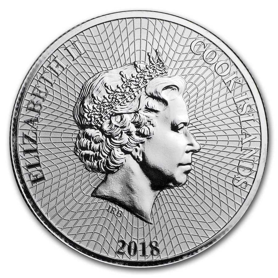1 Ounce Cook Islands Silver Bounty Coin