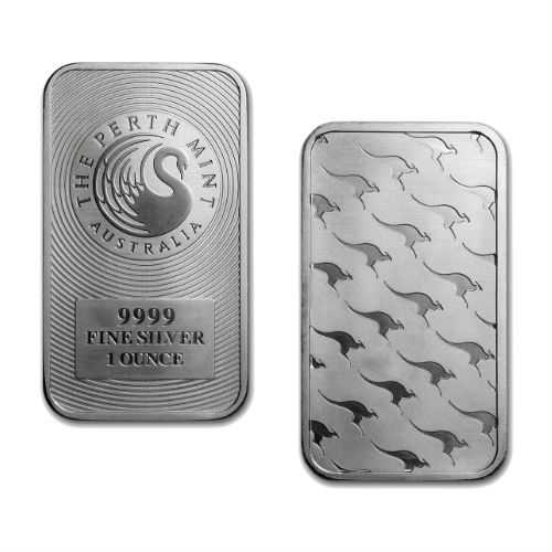 1 Ounce Perth Mint Silver Bar