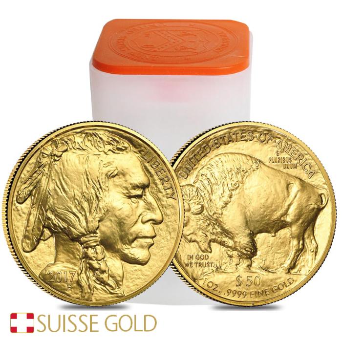 Monster Box of 500 x 2019 American Buffalo 1 Ounce Gold Coin