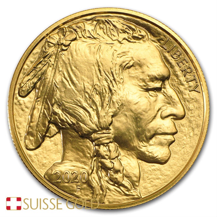 Monster Box of 500 x 2020 American Buffalo 1 Ounce Gold Coin