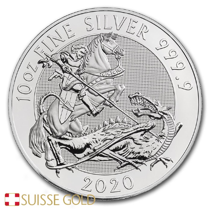 2020 10 Ounce Silver Valiant Coin
