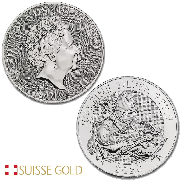 2020 10 Ounce Silver Valiant Coin