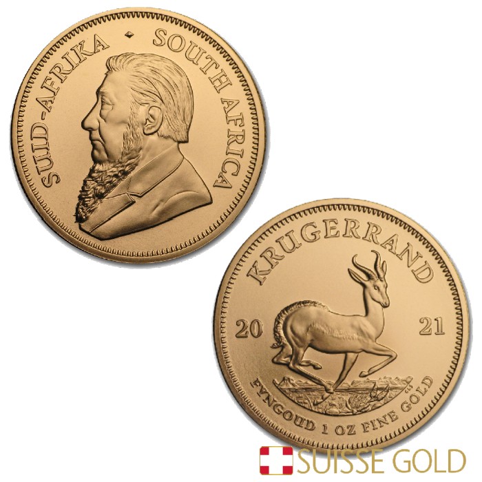1 Ounce 2021 South African Krugerrand