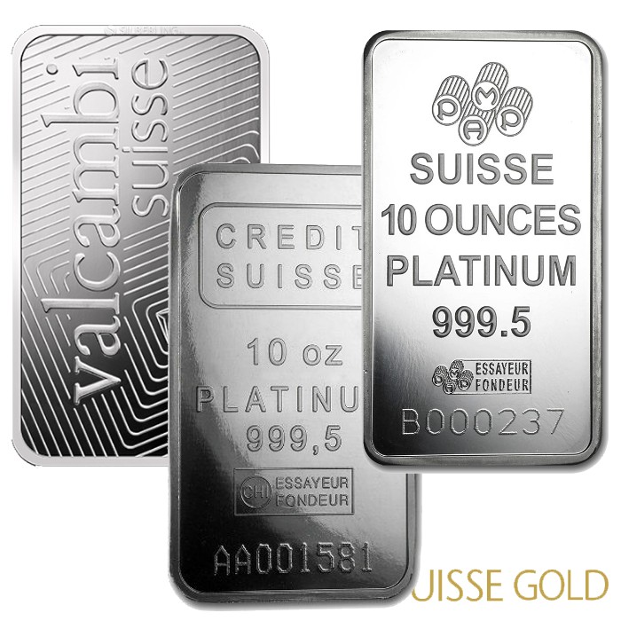 10 Ounce Platinum Bar