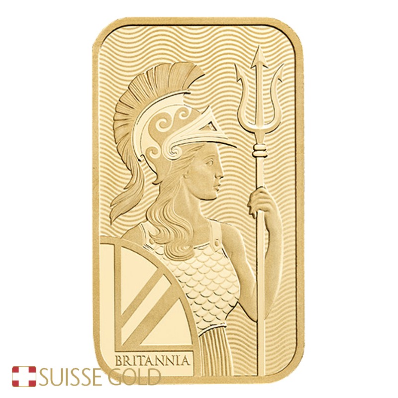 British Britannia 5 Gram Gold Bar
