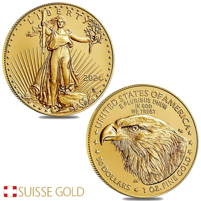 2024 1 Ounce American Eagle Gold Coin