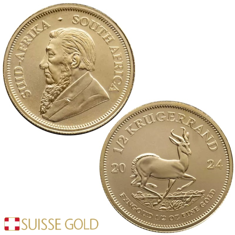 2024 1/2 Ounce South African Krugerrand