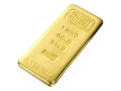 Credit Suisse / Valcambi 1 Gold Bar